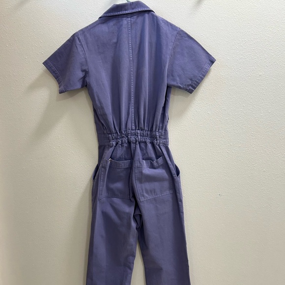Big Bud Press Short Sleeve Jumpsuit in Faded Grape - Picture 5 of 5